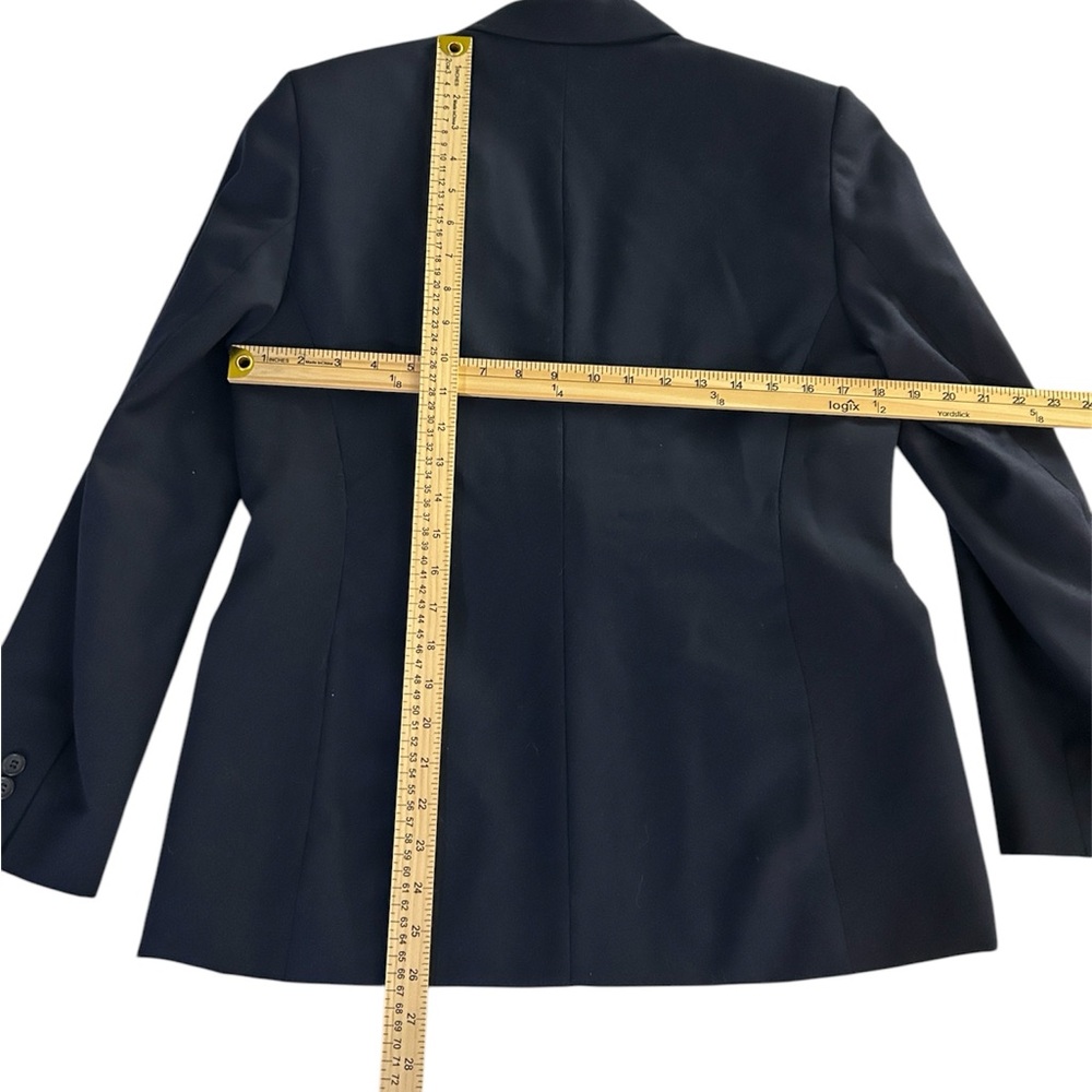 Pendleton Women’s One Button Blue/ Navy Blazer Si… - image 3